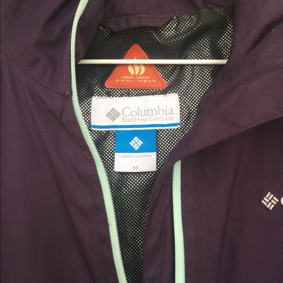 Columbia Women’s Rain Jacket Omni Heat M - Picture 7 of 8